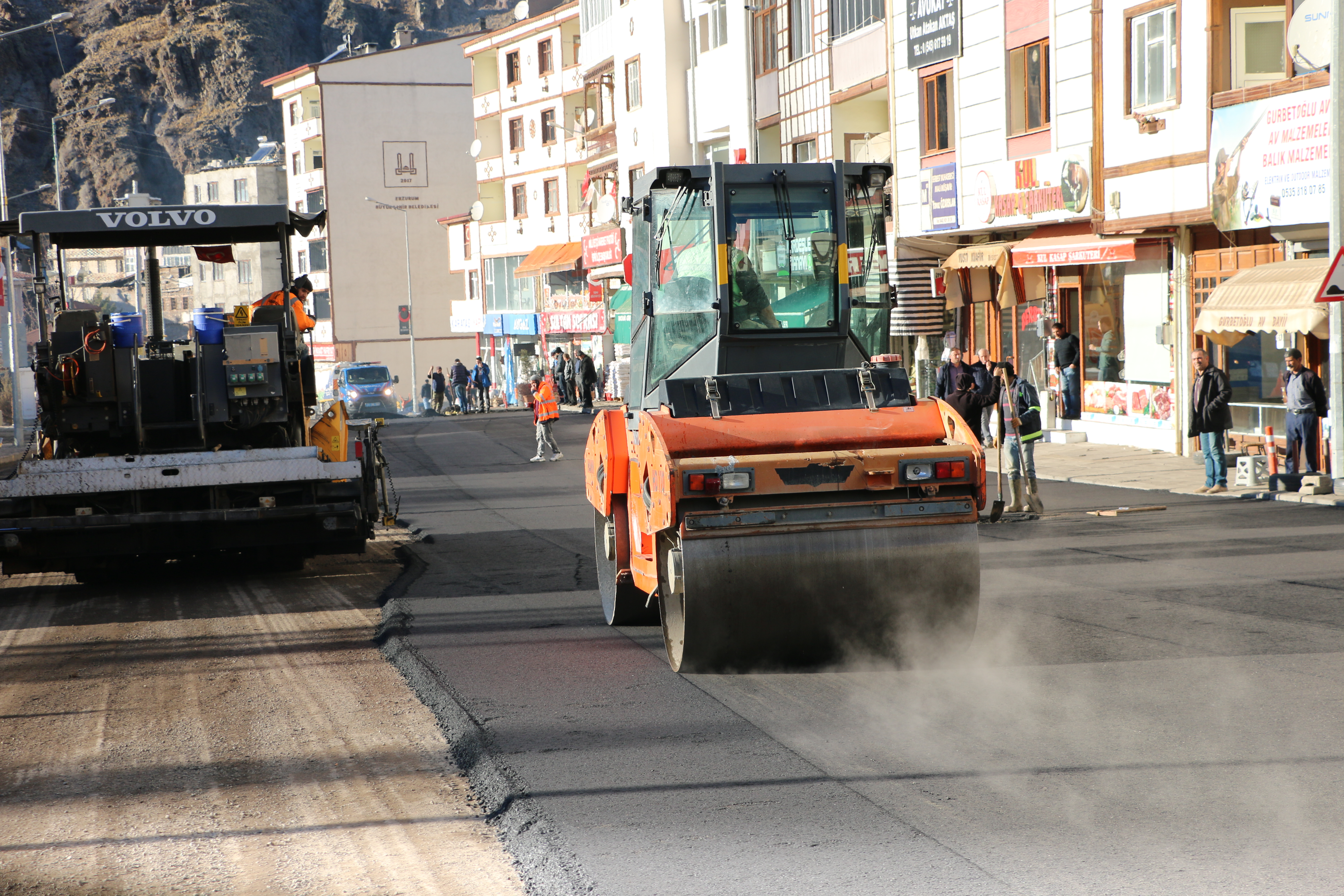 İlçe Merkezi Asfalt Projesi